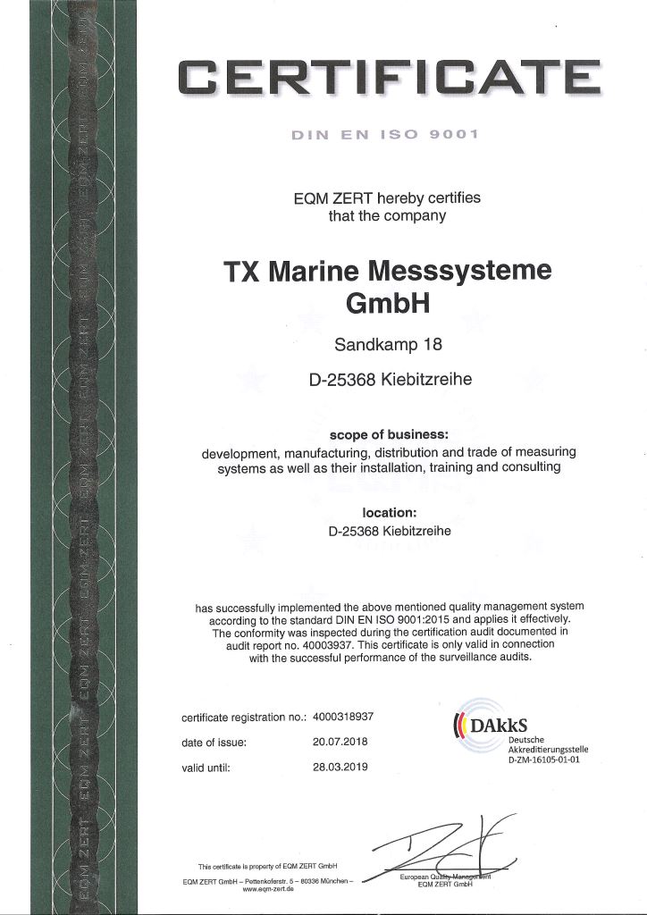 QM_Certificate_9001_2015 Europort 2025