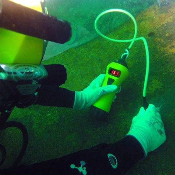Diver measuring plate