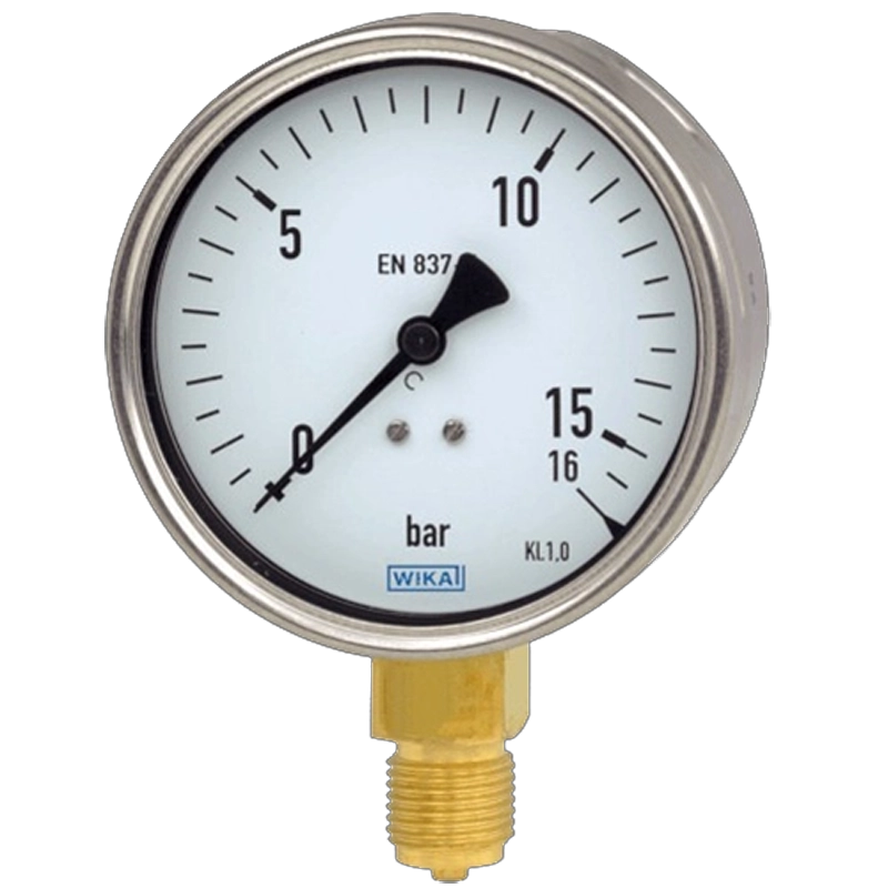 WIKA-212.20-Bourdon-Tube-Pressure-Gauge